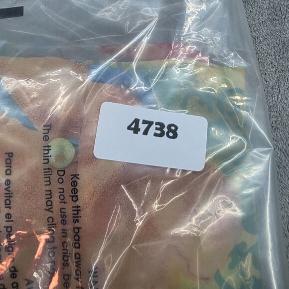 VTG Tess 100% Silk Blouse Women's  Colorful Tropical Floral Short Sleeve Size M - Picture 13 of 13